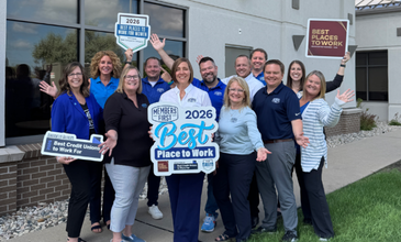 Members First Credit Union Senior Leadership Celebrates Awards